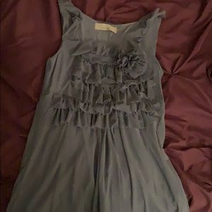 Burlap brand ruffled tank top